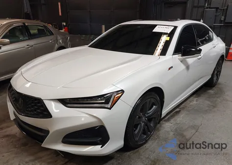 2021 Acura Tlx A-Spec Package z USA, uszkodzony, nr VIN 19UUB5F53MA013077